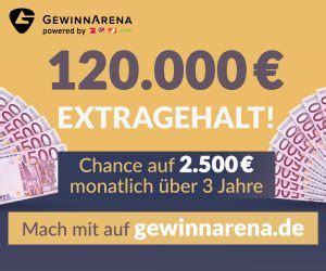 GewinnArena: 120.000 Euro Extragehalt gewinnen.